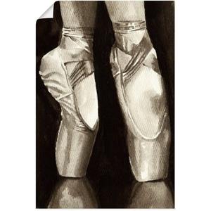 Artland Artprint Balletschoenen II als artprint van aluminium, artprint op linnen, muursticker of poster in verschillende maten