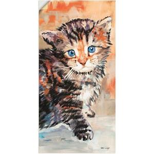 Artland Wandbild "Katze", Haustiere, (1 St.), als Alubild, Outdoorbild, Wandaufkleber in verschied. Größen