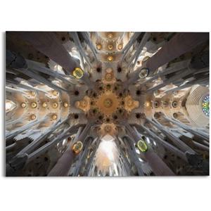 Reinders! Reinders Glasbild "Glasbild Sagrada Familia Sara Franqui - Fotografie - Kunst", Kirche, (1 St.)