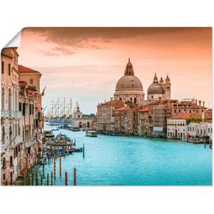 Artland Artprint Venetië Canal Grande I als artprint van aluminium, artprint op linnen, muursticker of poster in verschillende maten