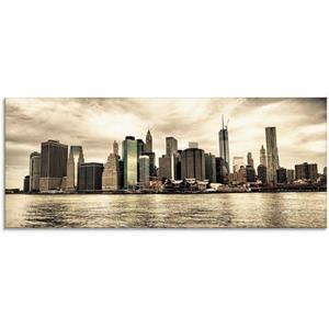 Artland Glasbild "Lower Manhattan Skyline", Amerika, (1 St.)