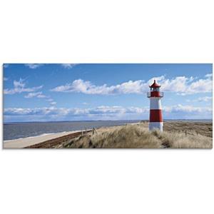 Artland Print op glas Vuurtoren Sylt in verschillende maten