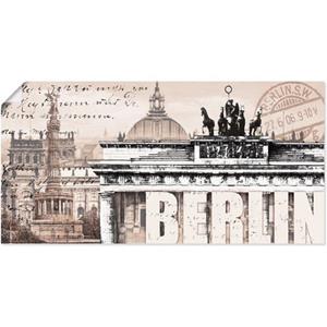 Artland Wandbild "Berlin II", Deutschland, (1 St.), als Leinwandbild, Poster, Wandaufkleber in verschied. Größen