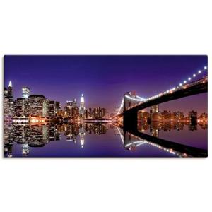 Artland Artprint New York skyline als artprint op linnen, muursticker of poster in verschillende maten