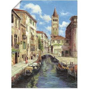 Artland Wandbild "Venedig", Venedig, (1 St.), als Leinwandbild, Poster in verschied. Größen