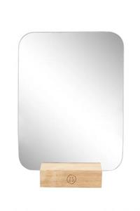 Zusss spiegel houten voet 18x23cm