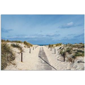 Artland Wandbild "Strandaufgang an Küste der Ostsee", Strandbilder, (1 St.)