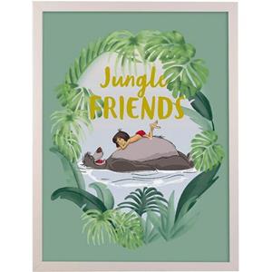 Komar Artprint met lijst Jungle Book Friends (1 stuk)