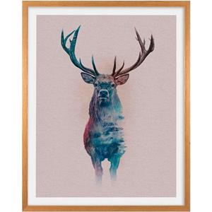 Komar Artprint met lijst Animal Forest machinaal