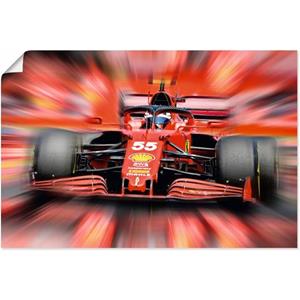 Artland Artprint Carlos Sainz junior - Spanje als artprint van aluminium, artprint op linnen, muursticker of poster in verschillende maten