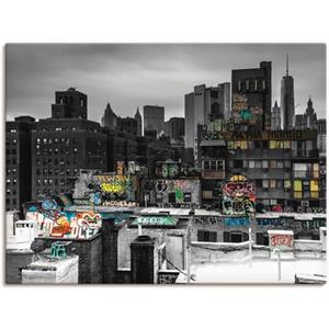 Artland Artprint Graffiti in New York als artprint op linnen, muursticker of poster in verschillende maten