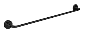 Round Badetuchhalter, 600 mm, 4360, Farbe: Schwarz - 436013360 - Emco