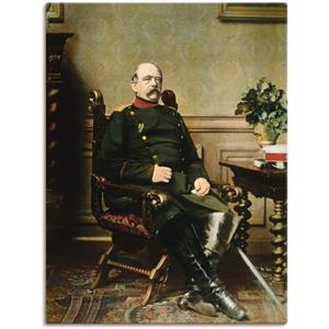 Artland Artprint Otto van Bismarck als artprint op linnen, muursticker of poster in verschillende maten