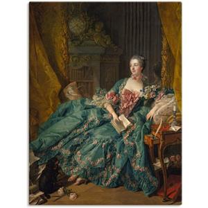 Artland Artprint Afbeelding van Marquise de Pompadour. 1756 als artprint op linnen, muursticker of poster in verschillende maten