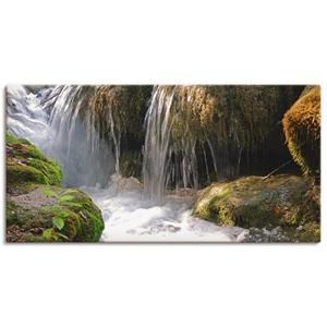 Artland Artprint Waterval als artprint op linnen, muursticker of poster in verschillende maten