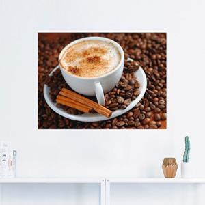 Artland Wandbild "Cappuccino - Kaffee", Getränke, (1 St.)