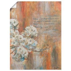 Artland Artprint Bloemen als artprint op linnen, muursticker of poster in verschillende maten