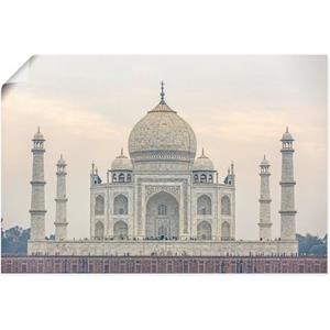 Artland Artprint Taj Mahal als artprint van aluminium, artprint op linnen, muursticker of poster in verschillende maten