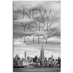 Artland Artprint NYC Midtown Manhattan als artprint van aluminium, artprint op linnen, muursticker of poster in verschillende maten