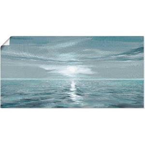 Artland Wandbild "Eisblaues Meer", Gewässer, (1 St.)