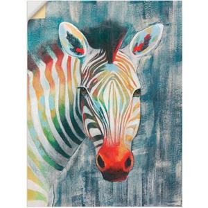 Artland Artprint Prisma zebra I als artprint van aluminium, artprint op linnen, muursticker of poster in verschillende maten