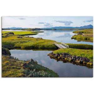 Artland Artprint Myvatn als artprint van aluminium, artprint op linnen, muursticker of poster in verschillende maten