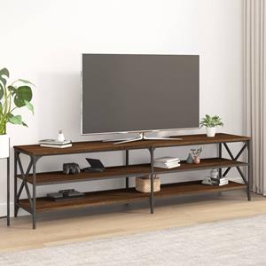 VidaXL Tv-meubel 180x40x50 cm bewerkt hout bruineikenkleurig