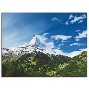 Artland Artprint Matterhorn als artprint op linnen, muursticker of poster in verschillende maten