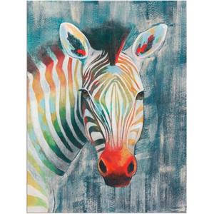 Artland Artprint Prisma zebra I als artprint van aluminium, artprint op linnen, muursticker of poster in verschillende maten