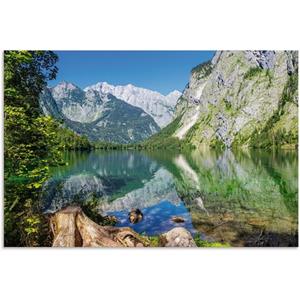 Artland Artprint Obersee Berchtesgadener Land in Beieren als artprint van aluminium, artprint op linnen, muursticker of poster in verschillende maten