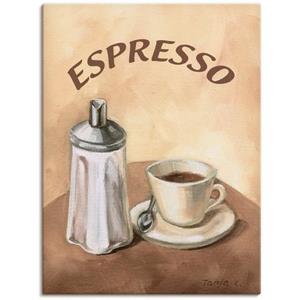 Artland Artprint Espresso II als artprint van aluminium, artprint op linnen, muursticker of poster in verschillende maten