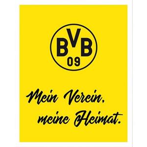 Wall-Art Poster Borussia Dortmund Mein Verein, meine Heimat Poster, artprint, wandposter