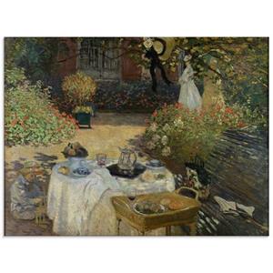 Artland Glasbild "Im Garten Claude Monets in Argenteuil", Garten, (1 St.)