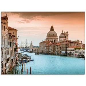 Artland Glasbild "Venedig Canal Grande I", Italien, (1 St.)