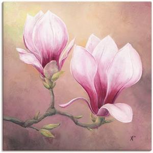 Artland Artprint Late magnolia als artprint van aluminium, artprint op linnen, muursticker of poster in verschillende maten