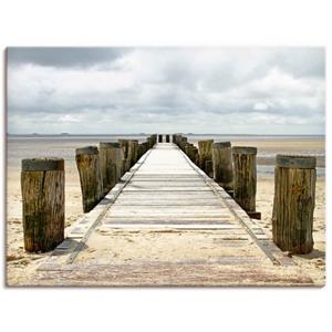 Artland Artprint Pier in Watt als artprint van aluminium, artprint op linnen, muursticker of poster in verschillende maten