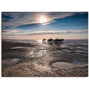 Artland Artprint Vrijheid aan de zee als artprint op linnen, muursticker of poster in verschillende maten