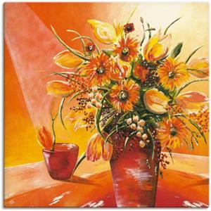 Artland Wandbild "Blumenstrauß in Vase I", Blumen, (1 St.)