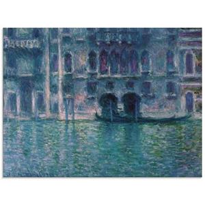 Artland Print op glas De palazzo de Mula in Venetië. 1908 in verschillende maten