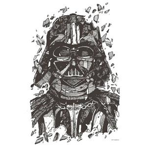 Komar Artprint Star Wars Darth Vader Drawing