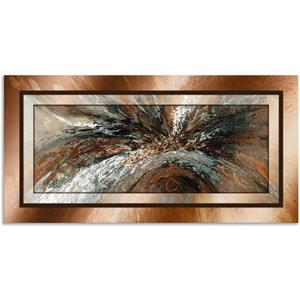 Artland Artprint Goud abstract 1 als artprint van aluminium, artprint op linnen, muursticker of poster in verschillende maten