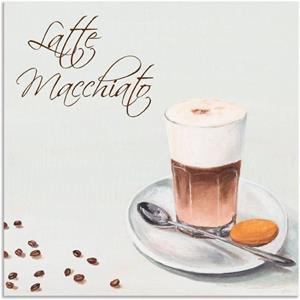 Artland Artprint Latte macchiato II als artprint van aluminium, artprint op linnen, muursticker of poster in verschillende maten