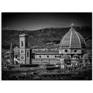 Artland Artprint Florence Piazzale Michelangelo als artprint van aluminium, artprint op linnen, muursticker of poster in verschillende maten