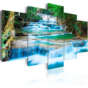 Artgeist Blue Waterfall in Kanchanaburi Thailand Leinwandbilder