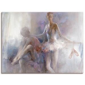 Artland Artprint Ballet-meisje als artprint op linnen, muursticker of poster in verschillende maten