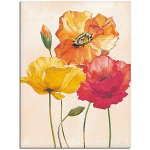 Artland Wandbild "Bunte Mohnblumen I", Blumenbilder, (1 St.)