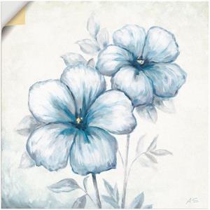 Artland Wandbild "Blauer Mohn", Blumen, (1 St.), als Leinwandbild, Poster, Wandaufkleber in verschied. Größen