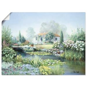 Artland Artprint Tuin van de schat als artprint op linnen, muursticker of poster in verschillende maten