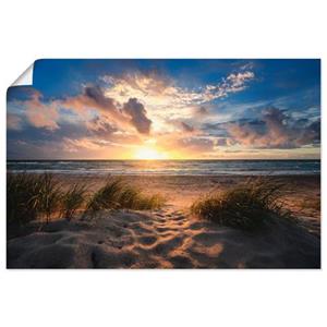 Artland Artprint Oostzeestrand als artprint van aluminium, artprint op linnen, muursticker of poster in verschillende maten