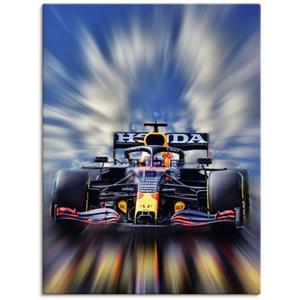 Artland Artprint Max Verstappen - wereldkampioen Formule 1 als artprint van aluminium, artprint op linnen, muursticker of poster in verschillende maten